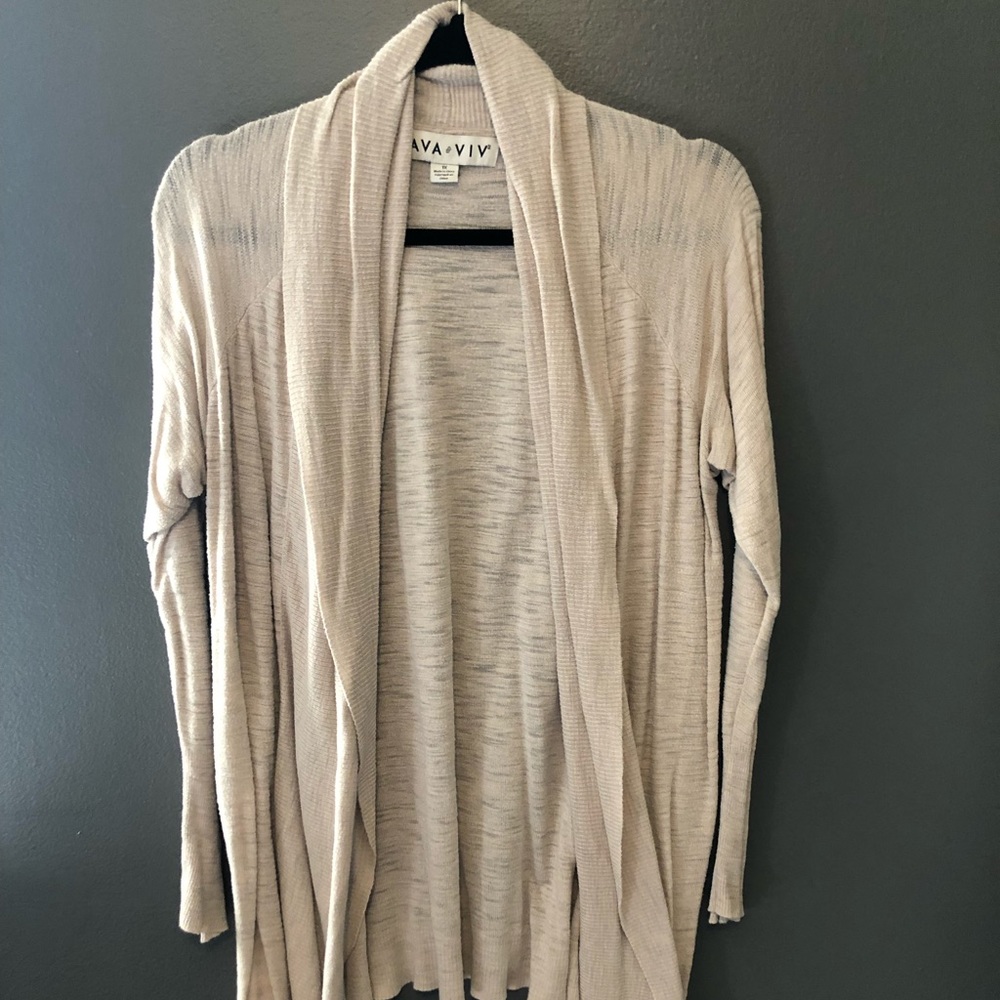 Ava & Viv Cream Cardigan.